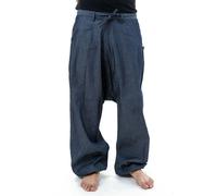 Fantazia - Sarouel jean homme - Pantalon sarouel baggy jean homme urban street Sahari Taille unique