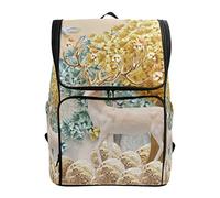 Fantazio Art Elk Oiseaux et Arbres pour Ordinateur Portable, Sac à Dos de Voyage, randonnée, Camping, décontracté, Grand Sac à Dos pour l'école