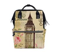 Fantazio Big Ben in London Sac à Dos en Toile