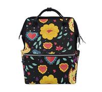 FANTAZIO Mex Sac à dos pour maman Motif crâne