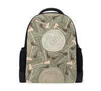 FANTAZIO Sac à Dos à Breloques Hache et Pipe à Tabac Sac à Dos