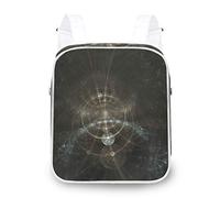 FANTAZIO Sac à Dos Abstrait Fractal Physique Mathématique Space Sac à Bandoulière Sac École