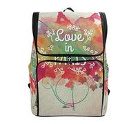 Fantazio Sac à Dos Aquarelle Paris pour Ordinateur Portable de Plein air Voyage Randonnée Camping Sac à Dos Sac à Dos décontracté Grand Sac à Dos