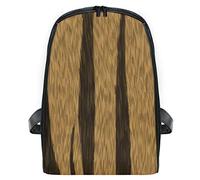 FANTAZIO Sac à Dos Fin avec Fermeture Éclair Motif Peau d'animaux