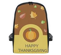 FANTAZIO Sac à Dos Fin avec Fermeture Éclair Thanksgiving Blessings pour Enfants