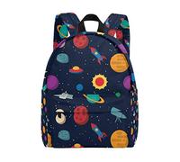 Fantazio Sac à Dos Mignon Peint à la Main Motif Espace