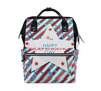 FANTAZIO Sac à Dos Momie American Independence Day Sac d'école