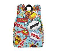 Fantazio Sac à Dos Motif Bulles Boom! Sac à Dos à Motifs.