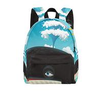 Fantazio Sac à Dos Motif Dessin animé Baleine Requin Poisson Soleil