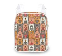 FANTAZIO Sac à Dos Motif Ours Coeur Love Sac d'école