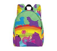 Fantazio Sac à Dos Motif Silhouettes d'animaux