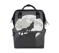 Fantazio Sac à Dos pour Maman Motif Loup Hurlant