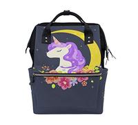 Fantazio Sac à Dos pour Maman Motif Lune et Licorne