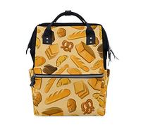 Fantazio Sac à Dos pour Maman Motif Pain Frais et gâteaux