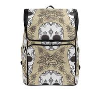 Fantazio Sac à Dos pour Ordinateur Portable en Plein air Motif crâne