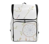 Fantazio Sac à Dos pour Ordinateur Portable Motif Aquarelle Flèches et Attrape-rêves Sac à Dos pour Voyage, randonnée, Camping, Sac à Dos décontracté, Grand Sac à Dos