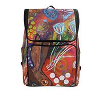 Fantazio The Fires of Autumn Sac à Dos pour Ordinateur Portable, Voyage, randonnée, Camping, décontracté