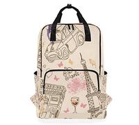 Fantazio Travel in Paris Sac à Dos décontracté