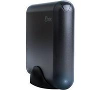 FANTEC DB-F35U3 Boîtier pour disque dur USB3.2 Gen1 pour 1x disque dur SATA 3,5", taux de transfert jusqu'à 5Gbit/s (SUPERSPEED), UASP, boîtier en aluminium noir
