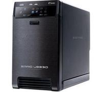 Fantec Boîtier externe 2 baies QB-X2US3R – USB 3.0, RAID 0/1/JBOD/BIG, UASP, vent. 60 mm, noir