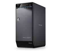 FANTEC QB-X8US3R Boîtier pour le montage de huit disques durs externes SATA I/II/III de 3.5" (8.89 cm) en RAID, USB 3.0 et eSATA, Fonction RAID (0, 0, 5, 10, 50 et BIG), 2 ventilateurs de 80mm, noir