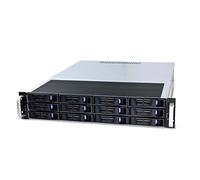Fantec SrC-2012x07 2he 550mm SrC-2012x07, 12x 8.89 Cm (3.5" ) , Usb 2.0, 48.26 Cm (19" ) , 2he, 430x550x88 Mm (2161)