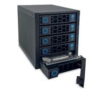 Fantec WR-C3151-6G Fond de panier pour 5x 3,5/2,5 HDD/SSD, Boîtier pour disques durs