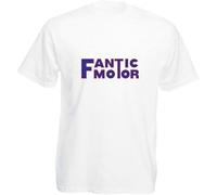 Fantic Motor T-Shirt Biker Motorcycle Rider Various Sizes & Colours White