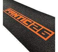 Fantic26 Bande antidérapante de rechange pour scooter de cascade I Park I Enfant I Trick I Tret I Roller I Papier noir basique, orange