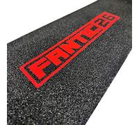 Fantic26 Bande antidérapante de rechange pour scooter de cascade I Park I Papier de verre antidérapant 58,5 cm I Convient pour les ponts jusqu'à 58,5 cm x 15,5 cm (Basic noir/rouge)