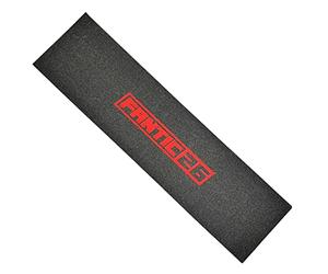 Fantic26 Bande antidérapante de rechange pour trottinette Stunt-Scooter Park Trick Pédalier - Papier de verre antidérapant - 58,5 cm (15,5 cm Basic noir/rouge)