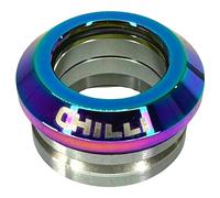 Fantic26 Chilli Pro Scooters Stunt-Scooter/BMX/Full Intégrated Jeu de direction 1-1/8" Roulement à billes standard Rainbow Neochrome