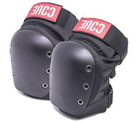 Fantic26 CORE Park Street Stunt Protections de patins à roulettes (taille M, genouillères de rue noires)