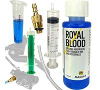 Fantic26 MAGURA Royal Blood Huile minérale 100 ML + kit de Service F26 pour Freins à Disque hydrauliques, Freins sur Jante, kit de Purge MT 2 4 5 6 7 8 HS11 Hs22 HS33