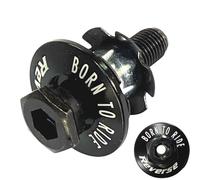Fantic26 Reverse Aluminium Top Cap VTT Dirt Barspin Bouchon de direction Freestyle Rotor M10 Vis creuse pour câble de frein