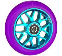 Fantic26 Sigma Scooter à Roues Stunt Laser ABEC 11 110mm Bleu/Turquoise
