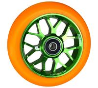 Fantic26 Spy7 Stunt-Scooter Rouleau 110mm Abec11 Scooter Roue Vert / PU Orange
