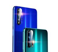 FanTing pour Honor View 20 Film de Protection d'objectif d'appareil Photo,Film d'objectif en Verre trempé Doux,Transparent,Ultra-Mince,résistant aux Rayures-3 Pièces
