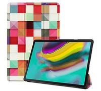 FanTing Samsung Galaxy Tab S5e Coque Housse Étui,Ultra-Mince et avec Support Coque Protection pour Samsung Galaxy Tab S5e -Cube Magique