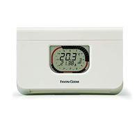 Fantini Cosmi Thermostat C57 programmable hebdomadaire à piles Blanc