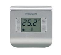 Fantini Cosmi CH111 Thermostat environnement à piles, 3 températures, argent