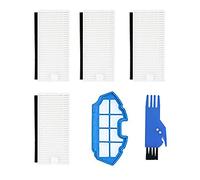 Fantisi 1 lot de filtres de rechange pour Moosoo MT501 MT710 MT720 pour robot Moosoo Sweeper (1 brosse de nettoyage gratuite)