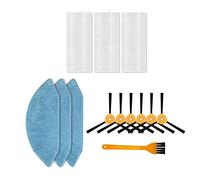 Fantisi Kit d'accessoires de rechange pour aspirateur Ecovacs - Compatible avec Ecovacs Deebot U2/U2 Pro