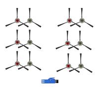 Fantisi Kit d'accessoires de rechange pour aspirateur robot yeedi k650 avec 12 brosses latérales
