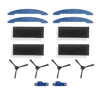 Fantisi Kit de pièces de rechange (brosse latérale, serpillères lavables, filtre, brosse de nettoyage) pour robot aspirateur Muzili G9070