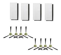 Fantisi Kit d'outils brosse latérale et filtres HEPA pour aspirateur robot Lefant M301, M201, M501-A, M501-B, M520, T700, M571