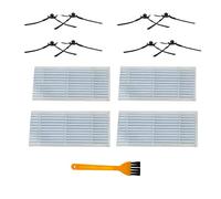 Fantisi Kit pour aspirateurs robotiques DOMOOVA DRV50, comprend 4 filtres HEPA, 8 brosses latérales, 1 brosse de nettoyage - Accessoires
