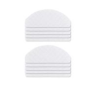 Fantisi Lot de 10 pièces de rechange pour Ecovacs Deebot OZMO T9, lingettes jetables