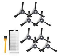 Fantisi Pièces de rechange pour aspirateur Ecovacs Deebot 600/601/605 Kit d'accessoires de filtres Hepa Brosse latérale