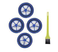 Fantisi Pour Proscenic P11 P10 Aspirateur sans fil Accessoires, 4 Kit filtres HEPA (comprend 1 brosse de nettoyage gratuite)